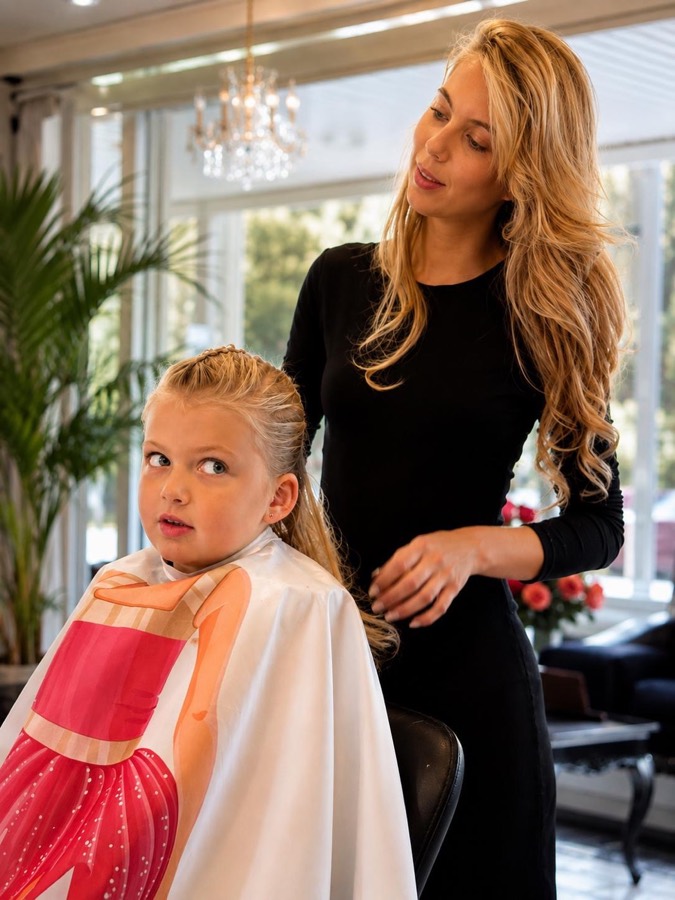 Kinderkapsel in de salon